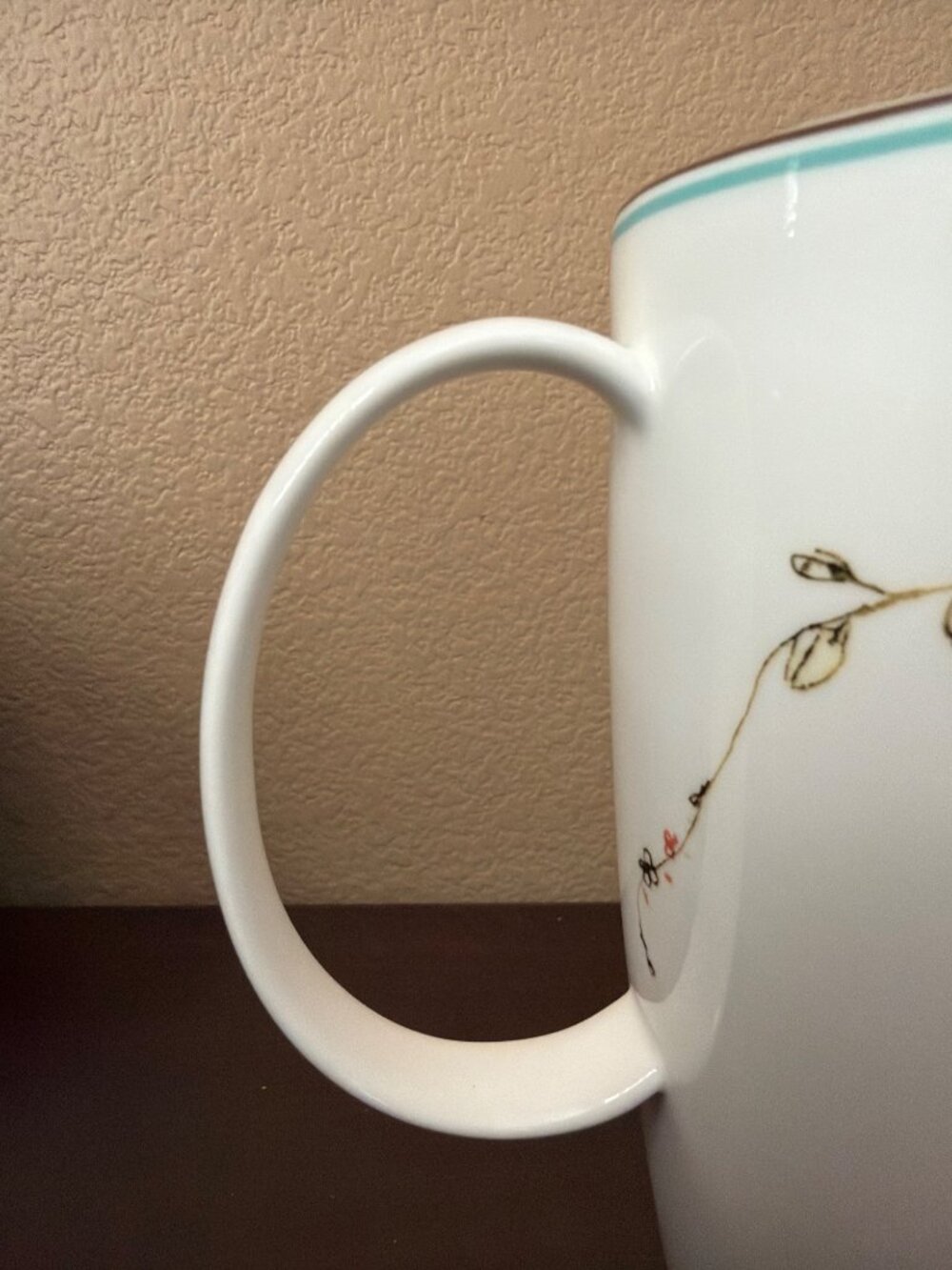 Lenox Chirp Pitcher Carafe with Lid 8.5" H Pre-owned w/no Box - Picture 9 of 13